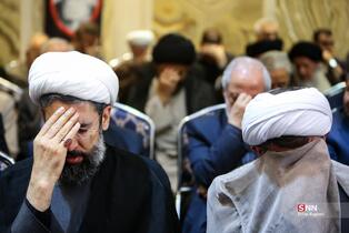 مراسم اربعین شهید علی لاریحانی در مسجد امام صادق(ع)