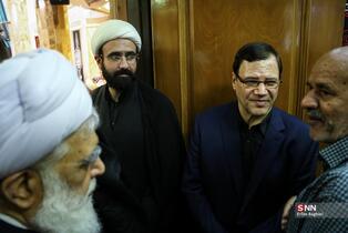 مراسم اربعین شهید علی لاریحانی در مسجد امام صادق(ع)