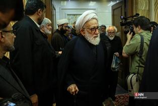 مراسم اربعین شهید علی لاریحانی در مسجد امام صادق(ع)