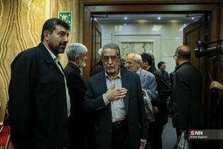 مراسم اربعین شهید علی لاریحانی در مسجد امام صادق(ع)