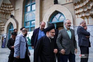 مراسم اربعین شهید علی لاریحانی در مسجد امام صادق(ع)