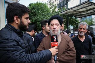 مراسم اربعین شهید علی لاریحانی در مسجد امام صادق(ع)