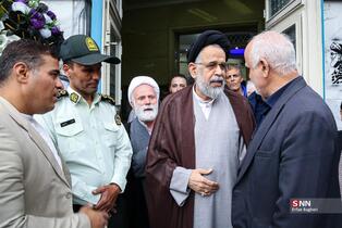 مراسم اربعین شهید علی لاریحانی در مسجد امام صادق(ع)
