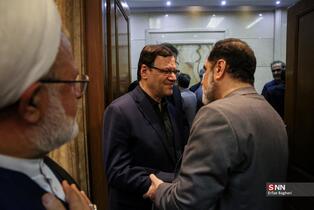 مراسم اربعین شهید علی لاریحانی در مسجد امام صادق(ع)