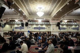 مراسم گرامیداشت شهید محمد مهدی شریفی در حسینه انصار الحسین(ع)