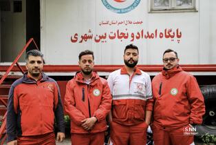یک روز با پایگاه امداد و نجات هلال احمر ناهارخوران گرگان