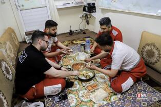 یک روز با پایگاه امداد و نجات هلال احمر ناهارخوران گرگان