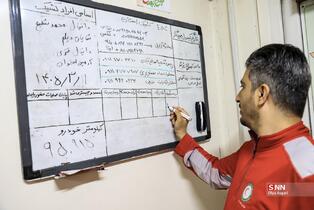 یک روز با پایگاه امداد و نجات هلال احمر ناهارخوران گرگان