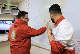 یک روز با پایگاه امداد و نجات هلال احمر ناهارخوران گرگان