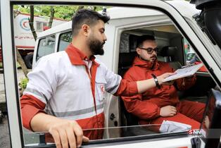 یک روز با پایگاه امداد و نجات هلال احمر ناهارخوران گرگان