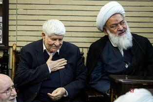 مراسم گرامیداشت شهید علی لاریجانی در مسجد بلال صدا و سیما