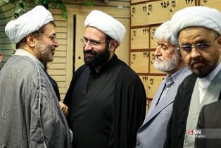 مراسم گرامیداشت شهید علی لاریجانی در مسجد بلال صدا و سیما