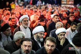 مراسم یادبود شهدای خانواده رهبر انقلاب در حرم عبدالعظیم حسنی(ع)