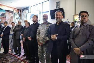 مراسم گرامیداشت سردار شهید محمد پاکپور در مسجد پیامبر اعظم (ص)
