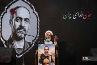 مراسم بزرگداشت سردار شهید اسماعیل احمدی در مسجد علی ابن الحسین(ع)
