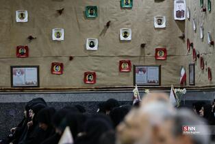 مراسم بزرگداشت سردار شهید اسماعیل احمدی در مسجد علی ابن الحسین(ع)
