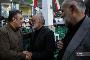 مراسم بزرگداشت سردار شهید اسماعیل احمدی در مسجد علی ابن الحسین(ع)