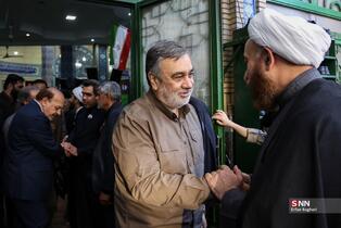 مراسم بزرگداشت سردار شهید اسماعیل احمدی در مسجد علی ابن الحسین(ع)