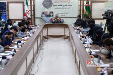 نشست خبری سردار غیب پرور به مناسبت هفته بسیج