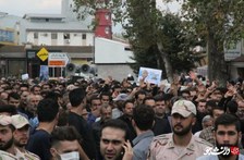 تشییع پیکر دوشهید مدافع حرم گیلانی