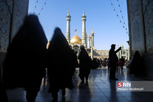 دسته عزاداری خادمان حرم حضرت معصومه(س) در قم