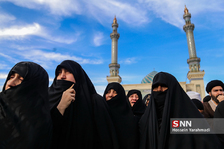 تشییع پیکر آیت الله شاه آبادی در قم