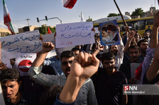 تجمع اعتراضی دانشجویان شیراز
