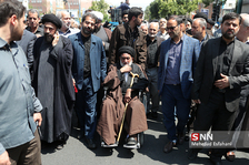 حجت الاسلام سید جعفر طباطبائی برادر بزرگ مرحوم