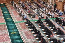 جزء خوانی حرم شاهچراغ