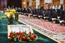 جزء خوانی حرم شاهچراغ