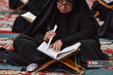 جزء خوانی حرم شاهچراغ
