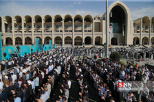  اقامه نماز عید فطر به امامت رهبر معظم انقلاب