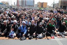 اجتماع بزرگ صادقیون در میدان صادقیه