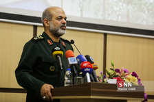 سخنرانی سردار وحیدی رئیس دانشگاه عالی دفاع ملی در مراسم افتتاح مدرسه حکمرانی شهید بهشتی