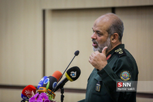 سخنرانی سردار وحیدی رئیس دانشگاه عالی دفاع ملی در مراسم افتتاح مدرسه حکمرانی شهید بهشتی