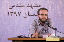 سخنرانی حسین ابراهیمی در جمع دانشجویان