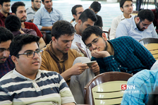 در حاشیه سخنرانی وحید جلیلی در جمع دانشجویان 