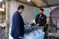 افتتاح نمایشگاه محرومیت زدایی و اشتغال زایی