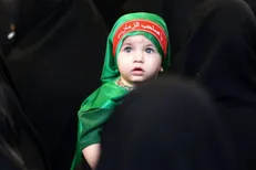 مراسم شیرخوارگان حسینی در استان قزوین برگزار شد