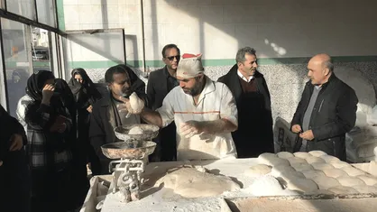 پایش ۵۷ نانوایی در کارگروه اقتصادی اردبیل