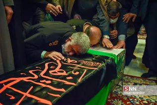 تشییع پیکر شهید مدافع امنیت شهید «علی‌اکبر رنجبر» در شیراز