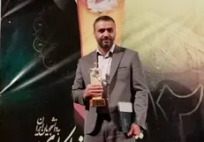 دانشجوی دانشگاه بیرجند تندیس ملی فداکاری را دریافت کرد