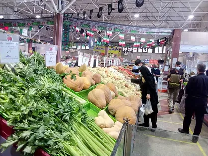 فعالیت نیمه وقت تمامی میادین و بازارهای میوه و تره&zwnj;بار در نیمه شعبان
