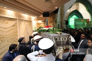 مراسم وداع با پیکر آیت الله هاشمی شاهرودی