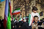 اجتماع مردم شیراز برای بیعت با آیت‌الله سید مجتبی خامنه‌ای