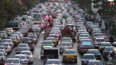 تردد بین استانی ممنوع است/ ترافیک سنگین در محور هراز