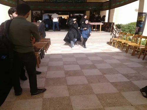 موکب دانشجویی دانشکده الهیات در دانشگاه شهید چمران اهواز برپا شد