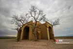 ارگ تاریخی بلقیس اسفراین دومین بنای گلی ایران