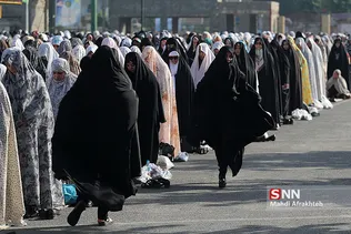 نماز عید فطر حرم عبدالعظیم (ع) 