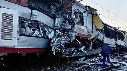 حادثه قطار در اسپانیا 48 زخمی بر جا گذاشت